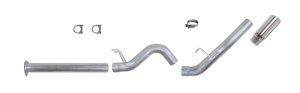 Ford F250 Performance Exhaust - Diamond Eye Performance - DPF Back Single SS - Stainless Steel - `11-`14